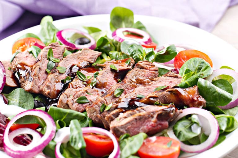 Rosemary Flat Iron Steak Salad Simply Elegant